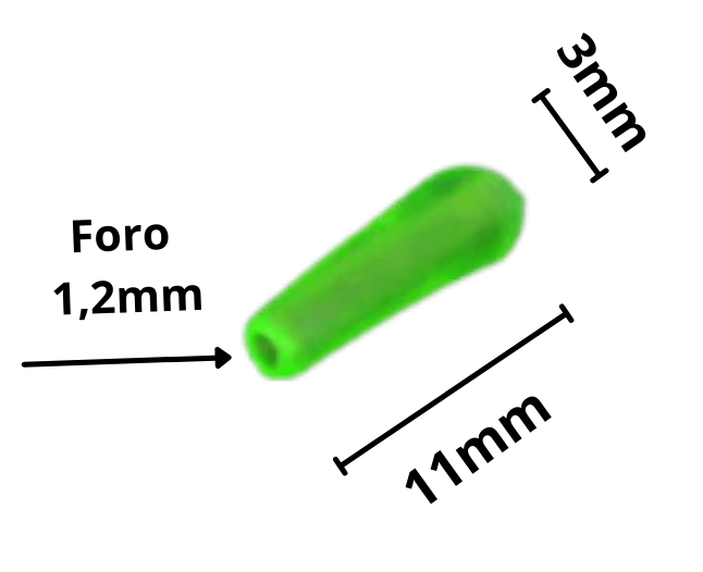 Lampo Gamma Cono Extra Soft Salva nodo Verde Glow 20 Pz – Lampogamma  Superleds